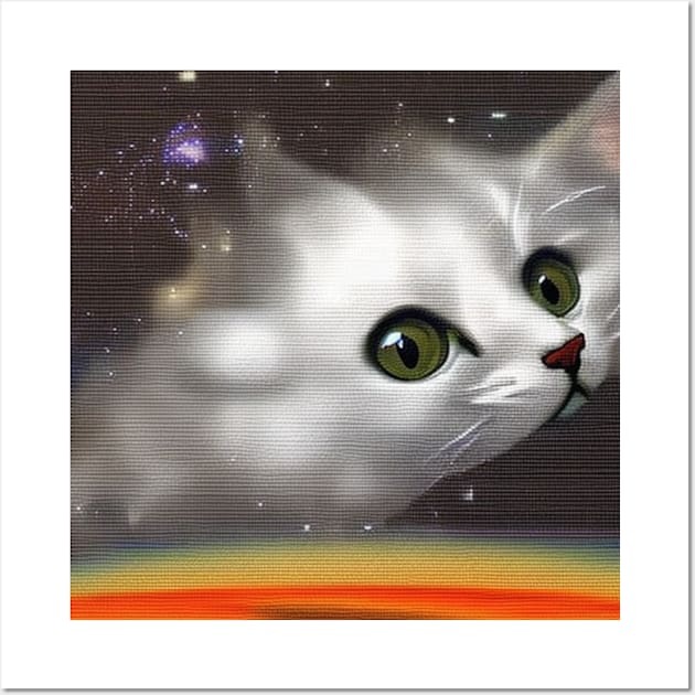 Cloud cat Wall Art by Patrick Merching